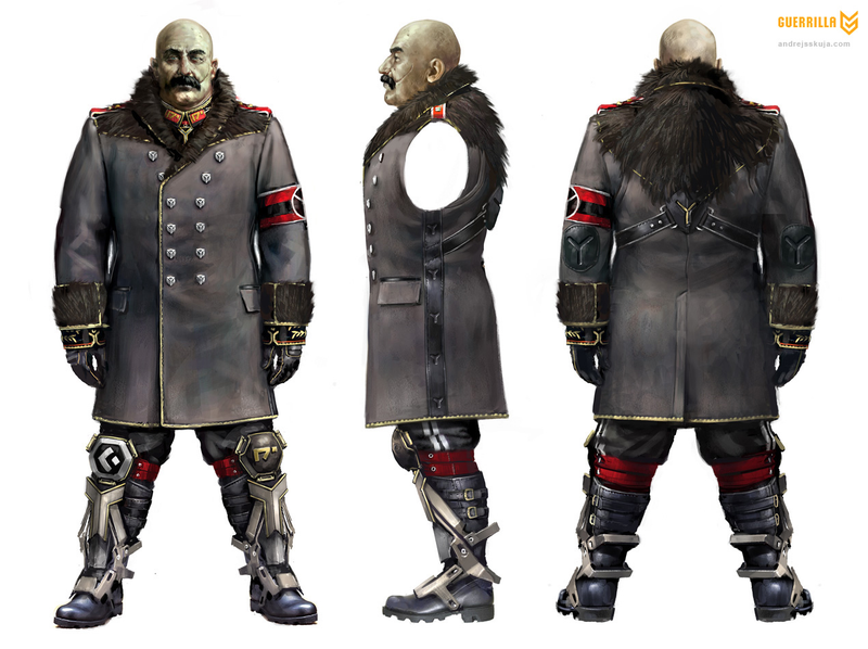 Illustration for article titled The Dapper Villains and Pretty Ladies of the Killzone Universe